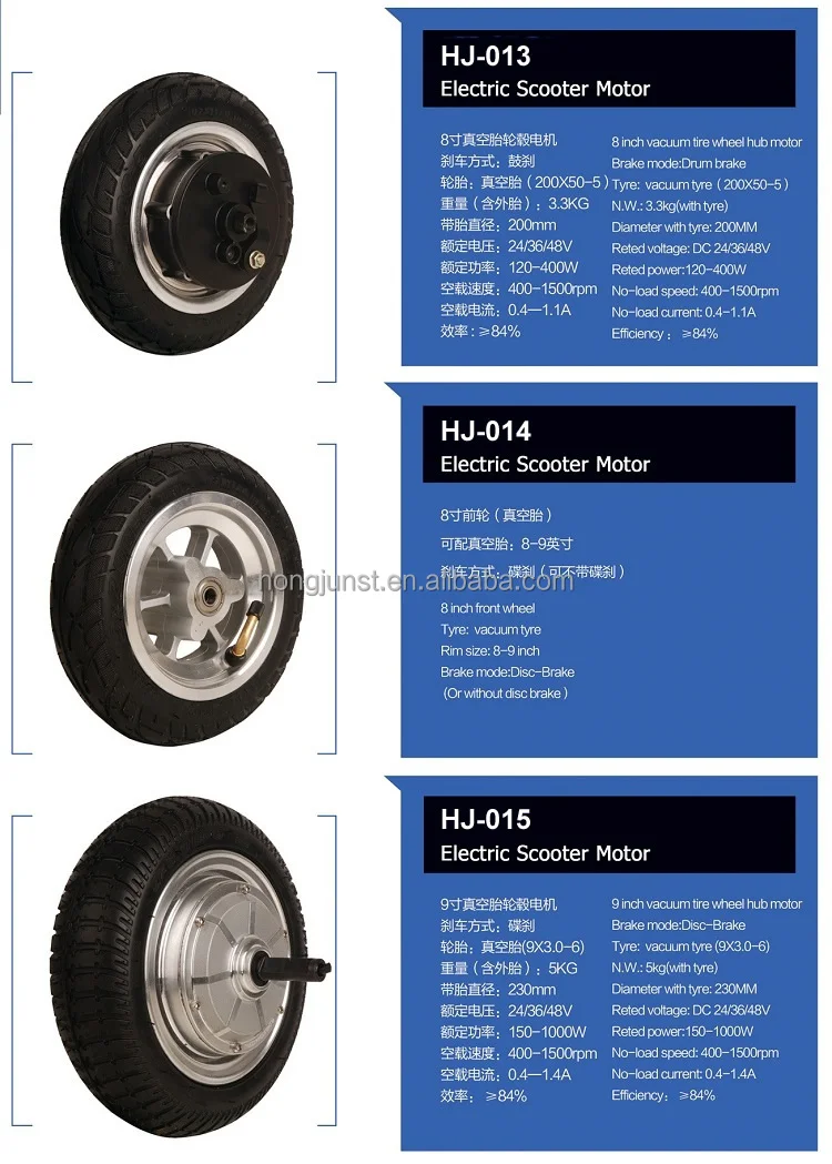 High Quality 8" Brushless 36v Electric Wheel Motor Buy Brushless 36v