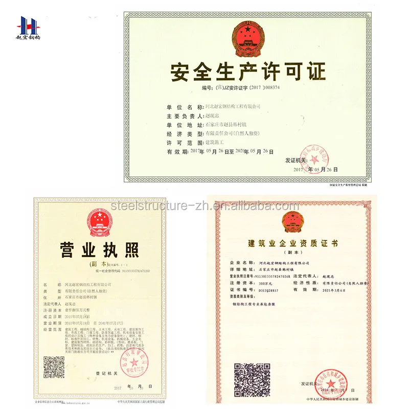 Pre Fabricated Warehouse Prefabricated Buildings Manufacturer