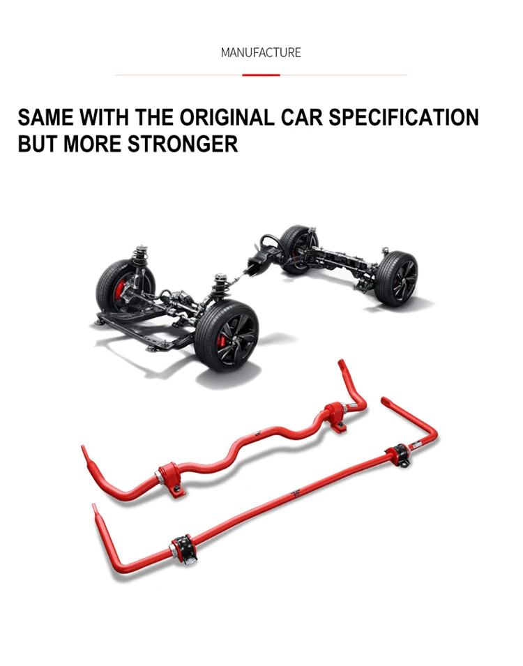 Customized Front Sway Bar For Jeep Renegade Rear Stabilizer Bar
