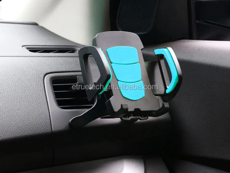 Hot Selling Product Car Mount Phone Holder; Air Vent Universal Car Mobile Phone Holder with Quick Release Button
