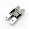 Highest quality Zinc alloy 3D satin conceal hinge for wooden and mental door