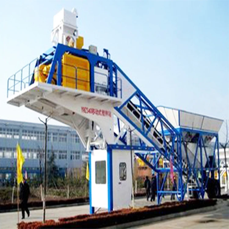 China Leading Supplier Small Cement Production Plant Yhzs40 Portable