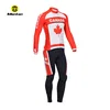 2014 Monton CANADA Long sleeve cycling clothes/cycling jersey/bike gear