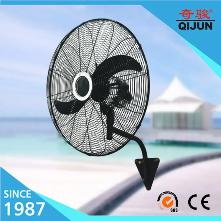 30'' Industrial Wall Fan Power Consumption With Fan Wall Mount Bracket