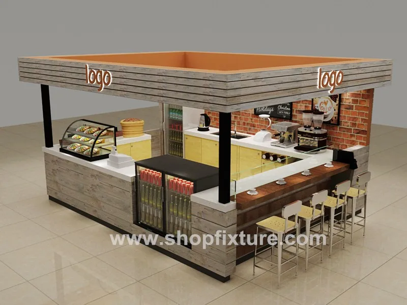 Outdoor Food Kiosk Container Coffee Shop Design - Buy Outdoor Food
