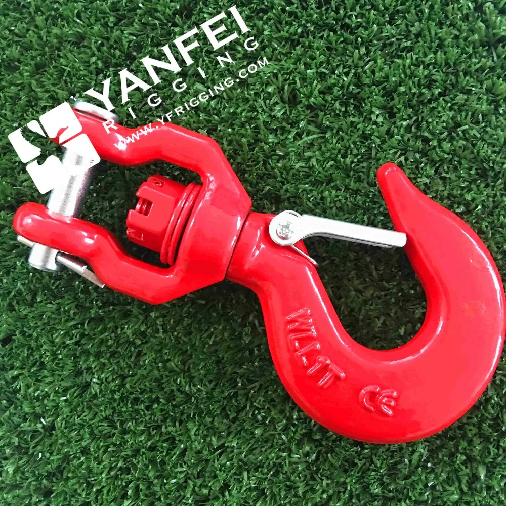 G80 Clevis Swivel Hook With Bearing For En8182 G80 Chain Buy Hook