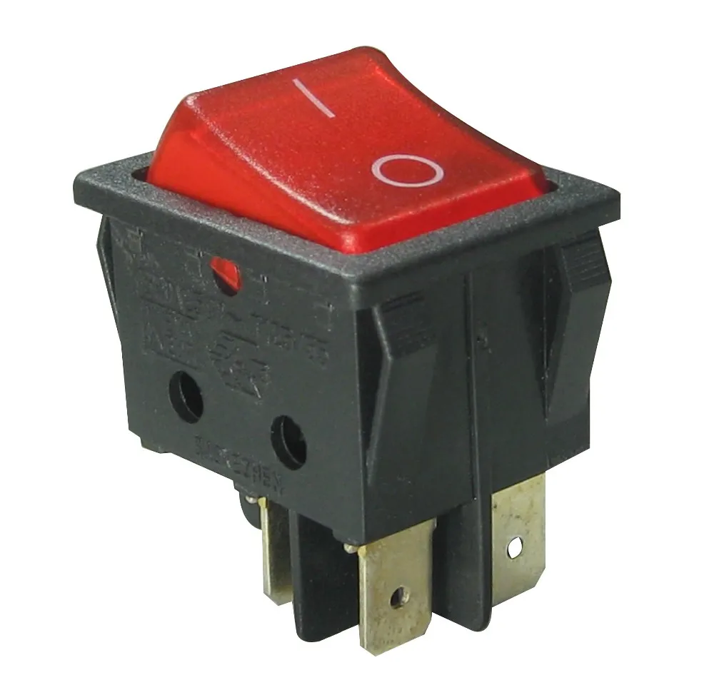 Double Pole Rocker Switch With/without Illuminated,Onoffon,Onoff