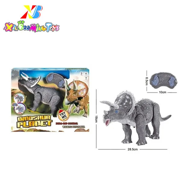 Promotion High Quality R/C Plastic Walking Dinosaur Toy With Light/Sound for kids