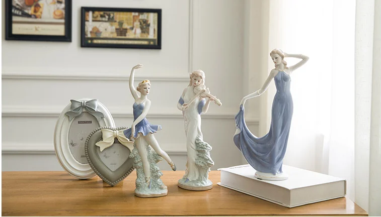 ceramic lady figures 