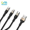 Linmen Hot sale Micro 8Pin Type C 3-in-1 usb charging cable mfi