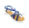 Wholesale Chinese Made Best Quality Flat Sandals New Model Ladies Strap Footwear