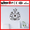 apple shape Decoration DIY Clock Wall Sticker,creative wall clock sticker,DIY wall clock
