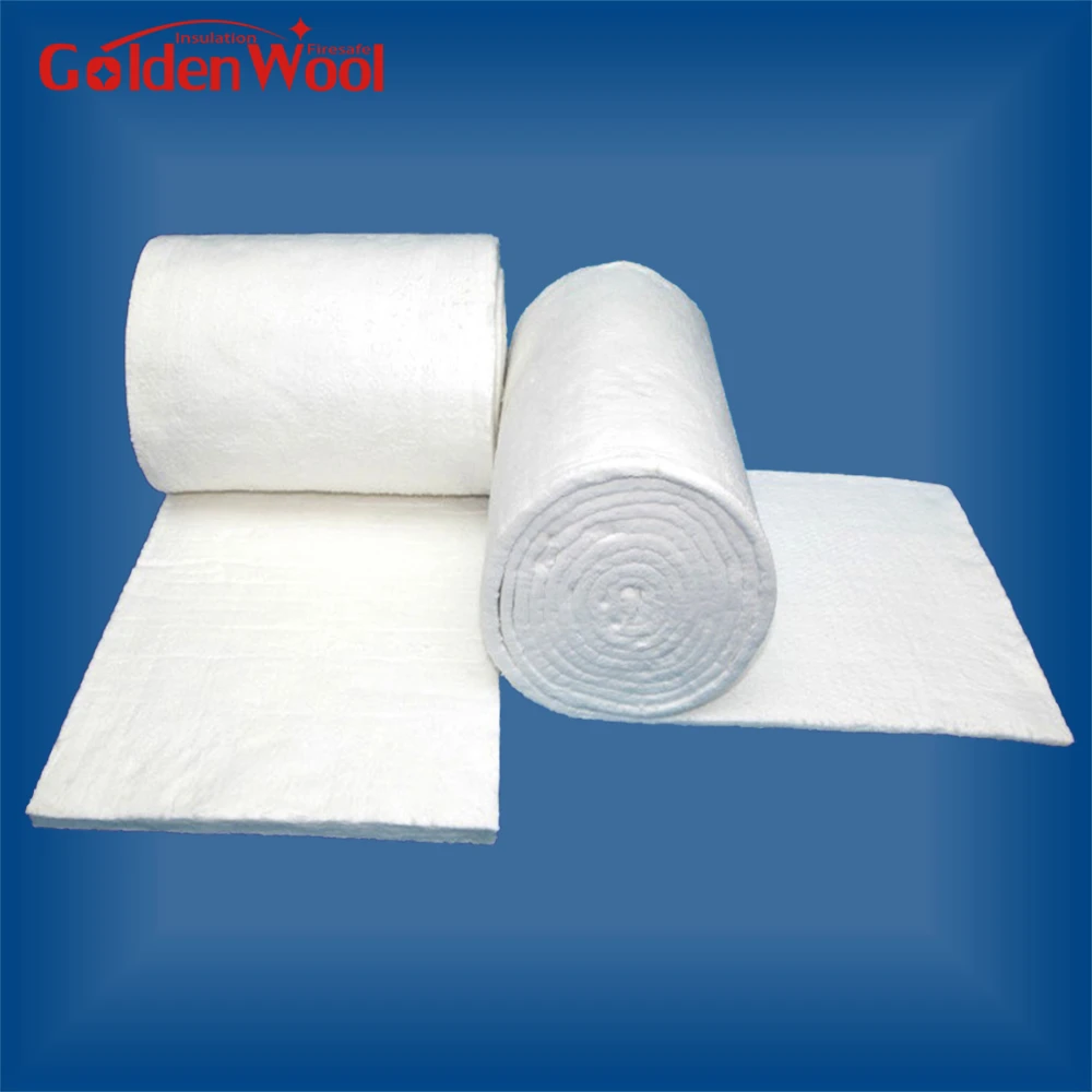 Ceramic Fiber Blanket High Temperature Thermal Temp Insulation White 4-Size 
