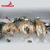 100 wholesale clear 8cm hanging glass christmas ball ornaments