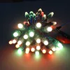 5V 12V 12mm ws2811 F8 full-color RGB pixel LED light string module IP68