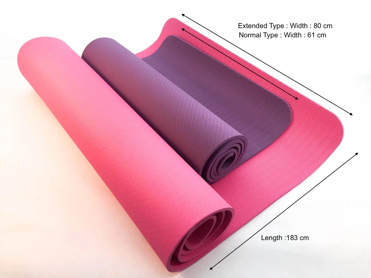 Muti Color High Quality Roll Mat Pvc/tpe Yoga Mat Buy Tpe Yoga Mat