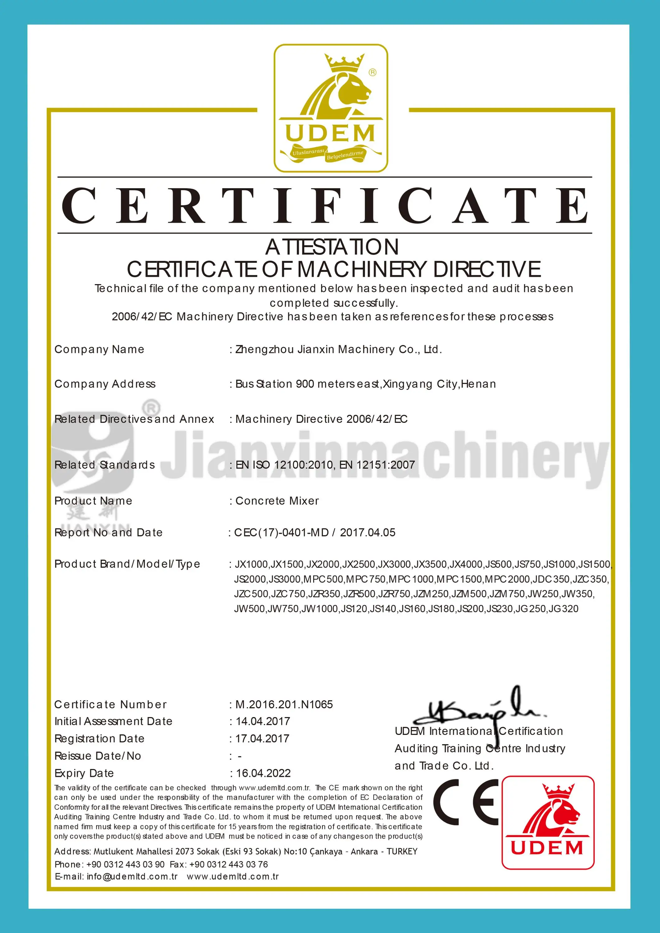 Certification _CE
