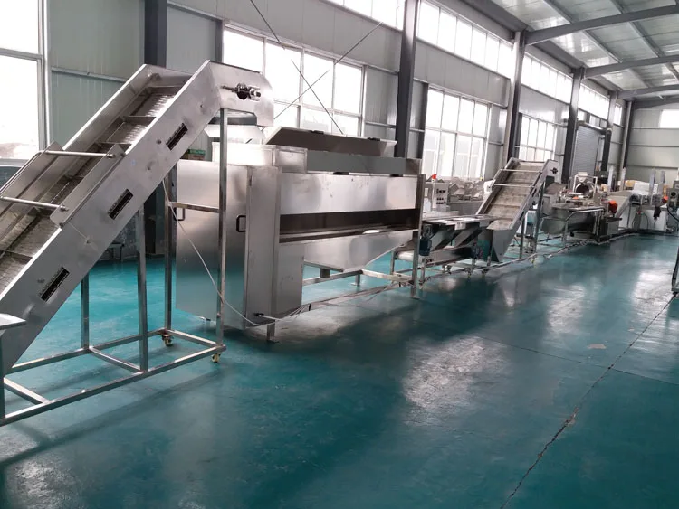 全自动 300kgh 至 1000kgh 冷冻炸薯条完整生产线