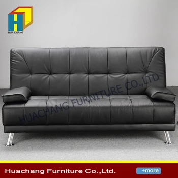 Pu Leather Convertible 3 Seater Sofa Bed Futon Pu Leather Convertible 3 Seater Sofa Bed Futon
