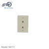 rj11 adapter /double port faceplate tel socket