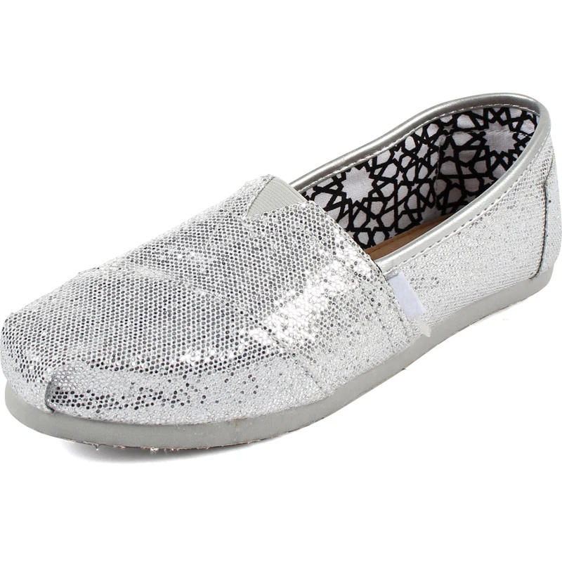 Monogram Women Glitz Slip On Flat Shoes Buy Glitz Slip