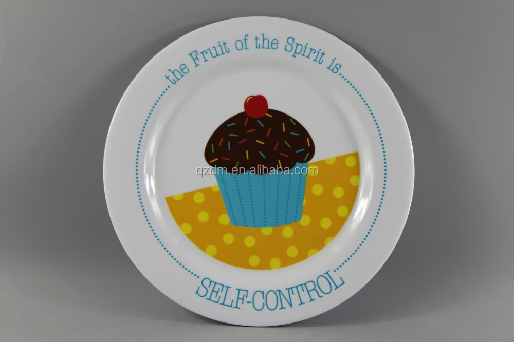Gracious Giver Melamine Plate,A5 Melamine Dinner Dish