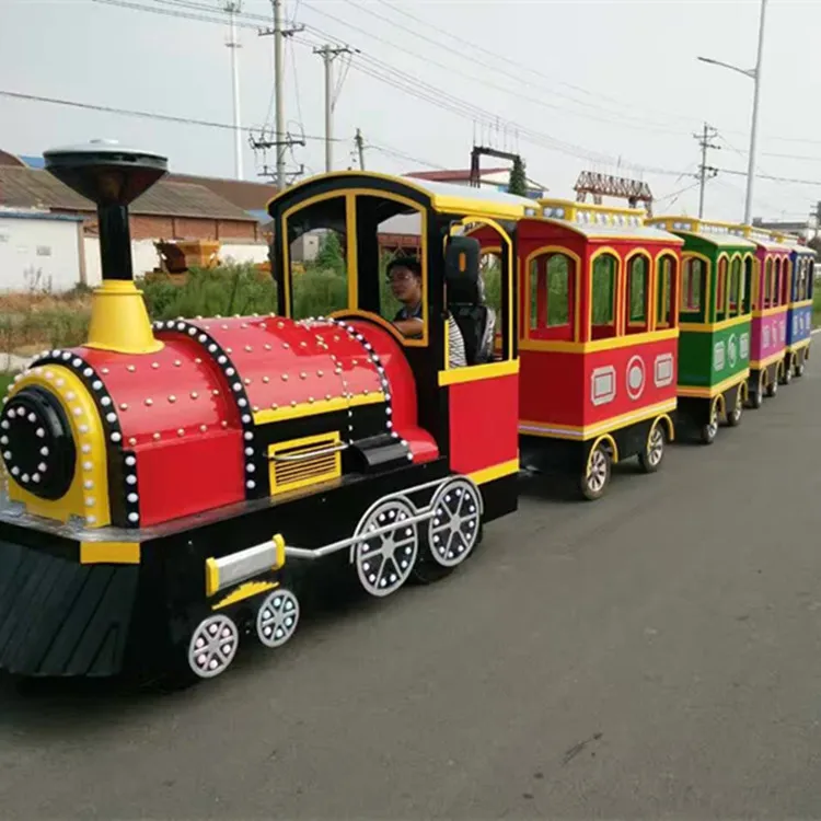 Professional Manufacturer Electric Train Tourist Train Rides For Sale,Kids Adults Electric Toy