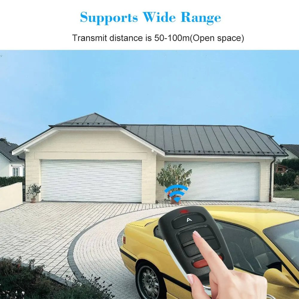 home automation motor garage door rolling code remotes 433.92 mhz