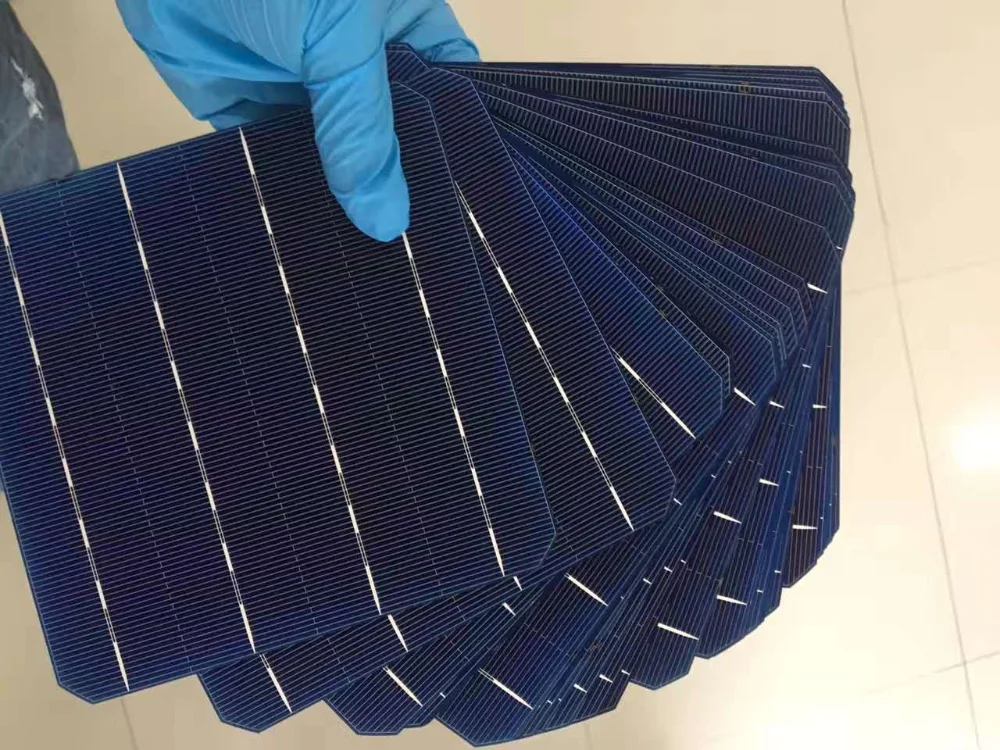 4bb Monocrystalline Silicon Solar Cells 156 X 156mm Sale Cheap Price