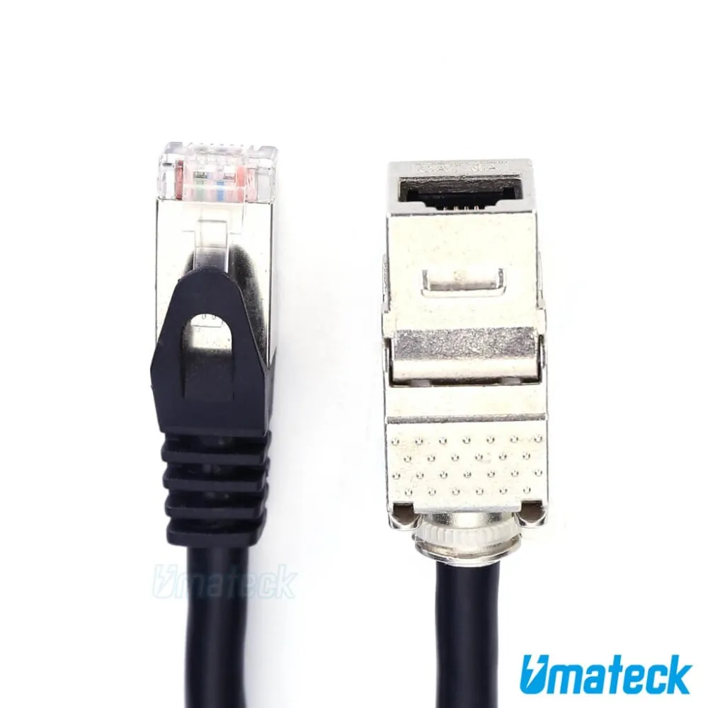 1m Sstp Pimf Double Fully Shielded Rj45 Male To Female Cat6a