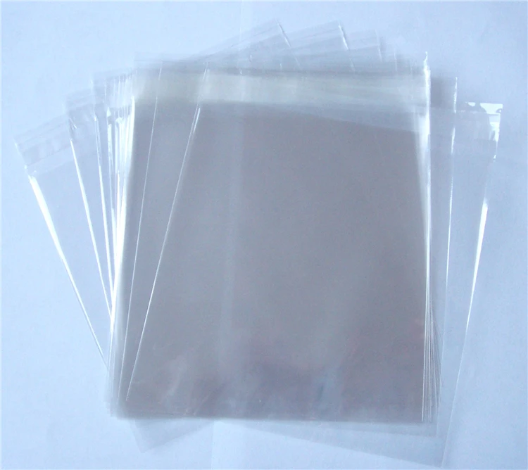 Bopp Clear Plastic Protective Resealable Cello Bag Plastic Envelope ...