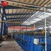 Steel wire zinc coated electric cold making equipments galvanizing line with CE certificate