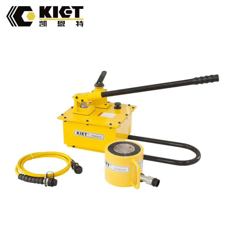 Single Acting Thin 100 Ton Hydraulic Cylinder - Buy 100 Ton Hydraulic ...