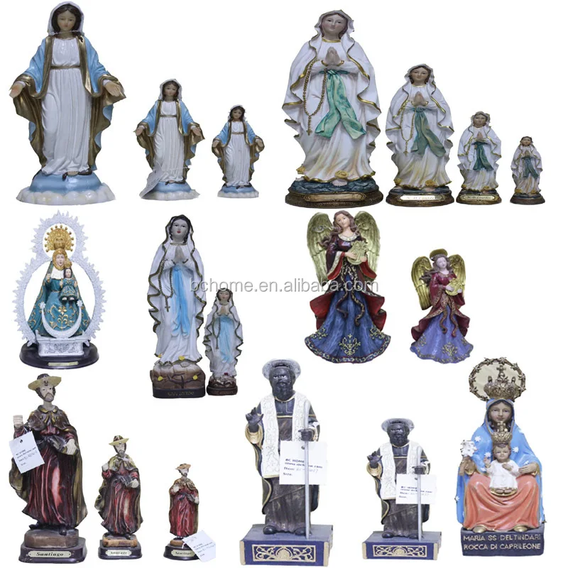 resin religious statues