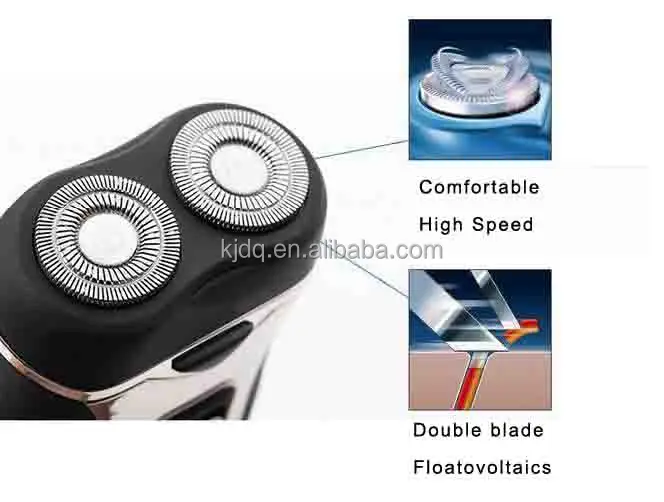 Good Sale Electric Shaver,Black Man Electric Shaver,Two Head Electric