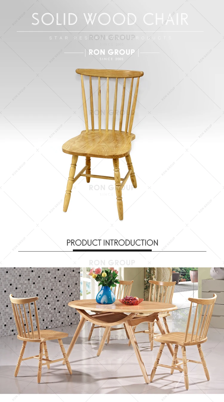 Foshan wholesale restaurant modern beech wooden dining chair