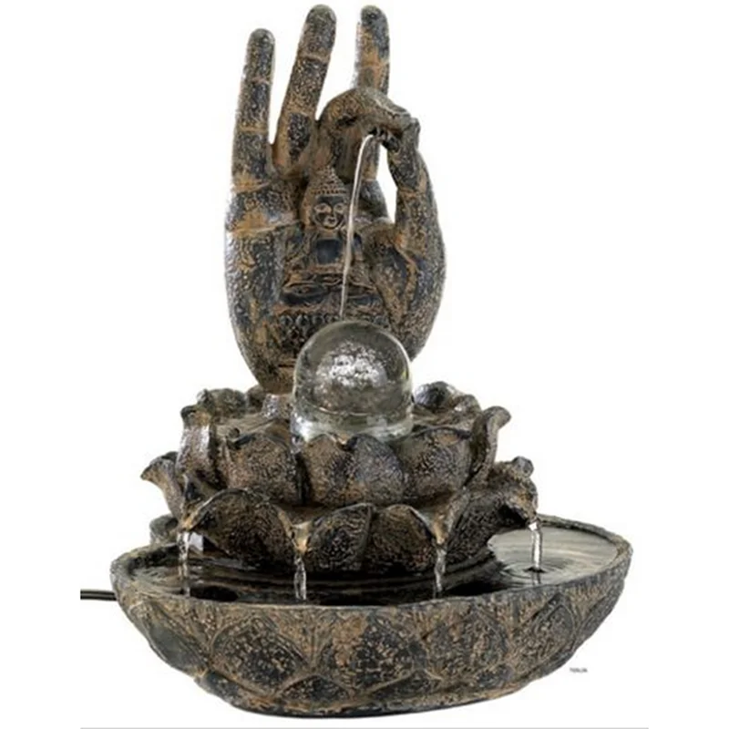 Custommade Indoor Decoration Polyresin Laughing Buddha Water Fountain Buy Laughing Buddha