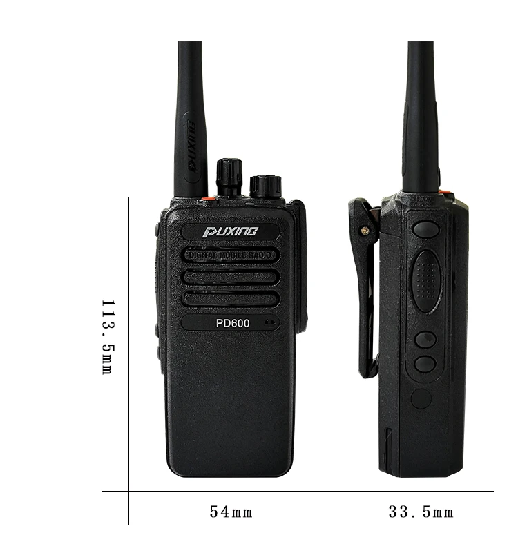 Professional high quality ski walkie talkie IP67 waterproof dmr two way radio