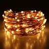 Hot sale old fashioned warm white mini christmas 100 led string light for decoration