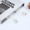 multi-function night light fluorescence transparent sticking hooks