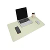 Custom Computer Mouse Pad Leather Office Full Desk Protector Mat