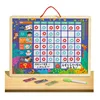 Children Wooden Magnetic Responsibility Chart Good Habits Record Jigsaw Puzzles Early Educational Schedule Toy Cognitive Toy