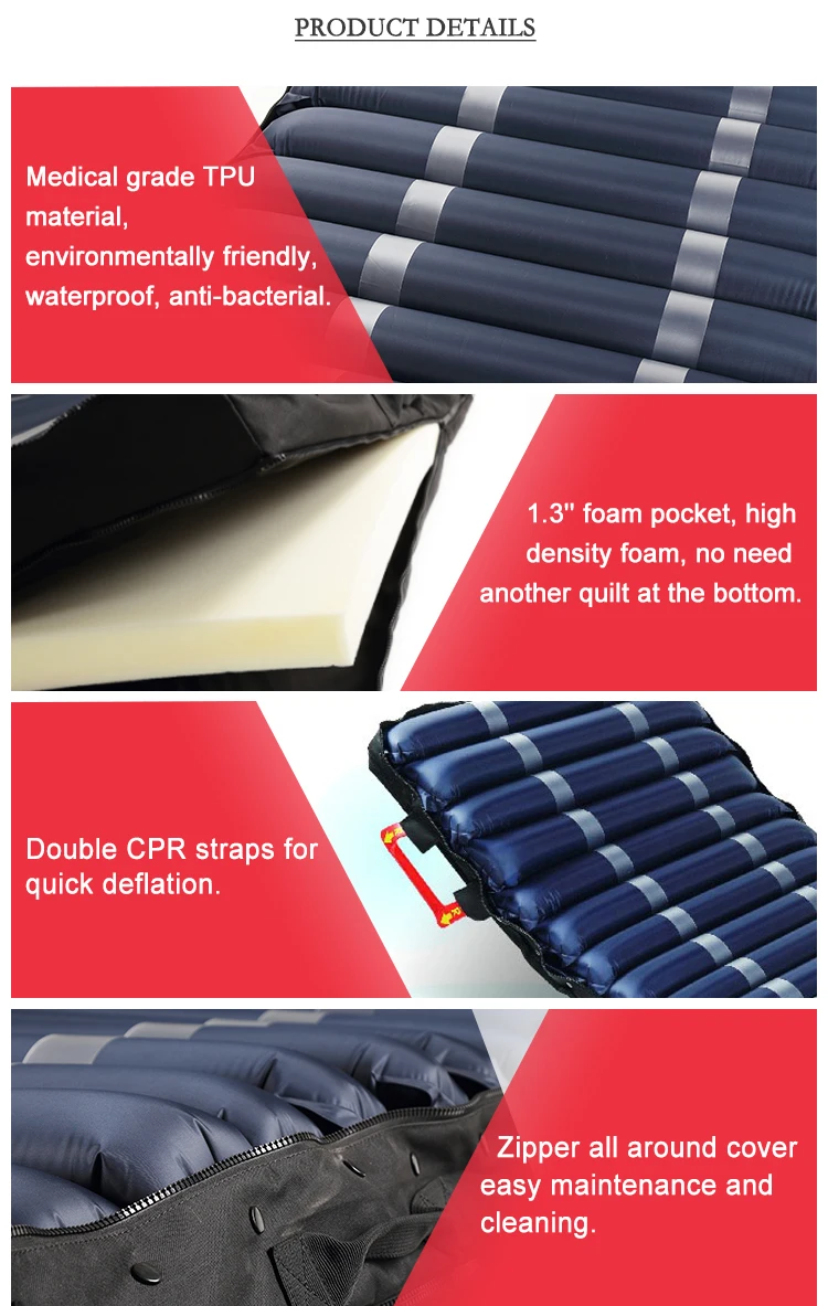 Alternating Pressure Dynamic Mattress Pad And Pump System ...