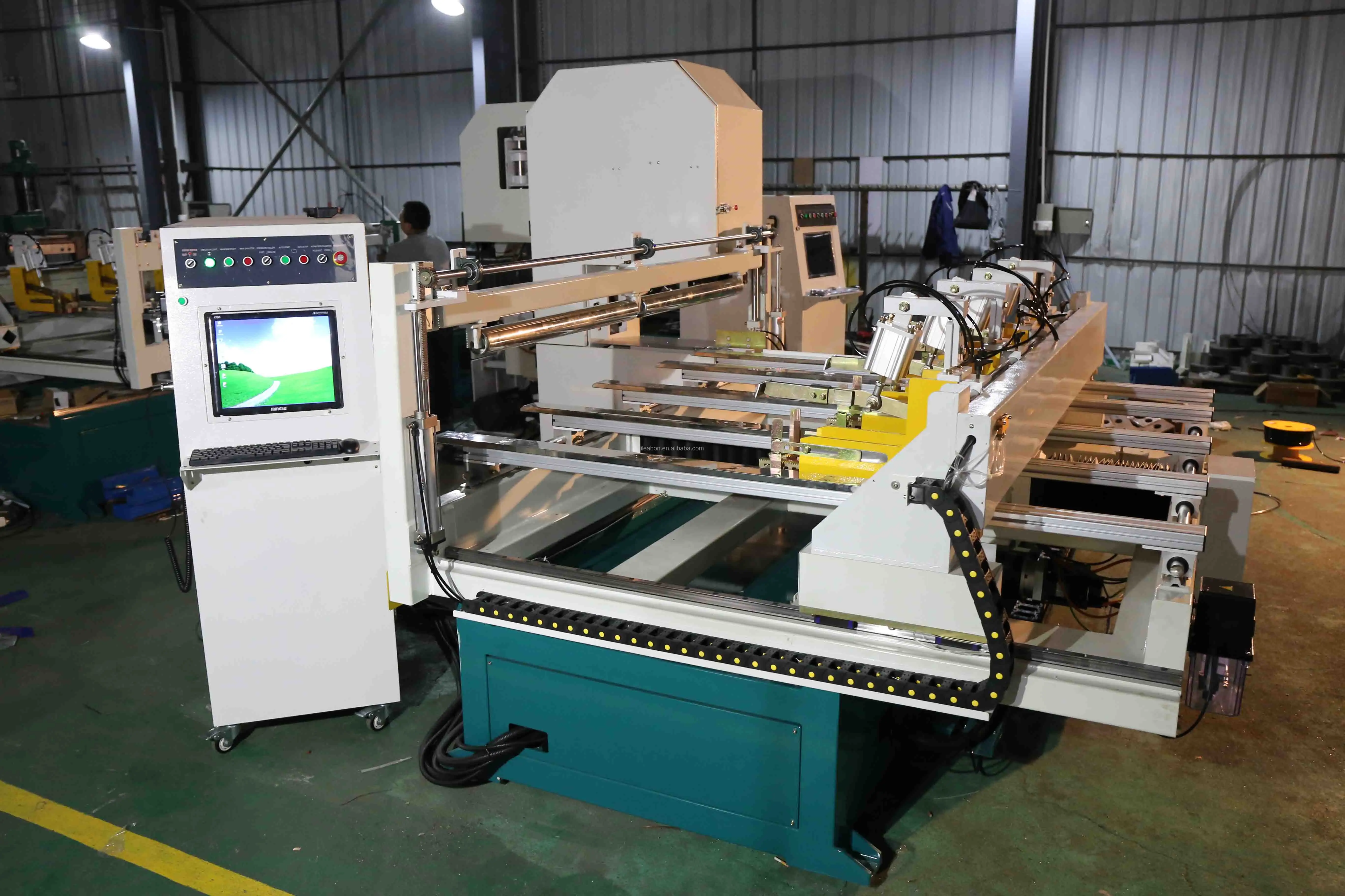 Woodworking Cnc Band Saw Machine For Curved Line Processing( Mjs 1612b ...