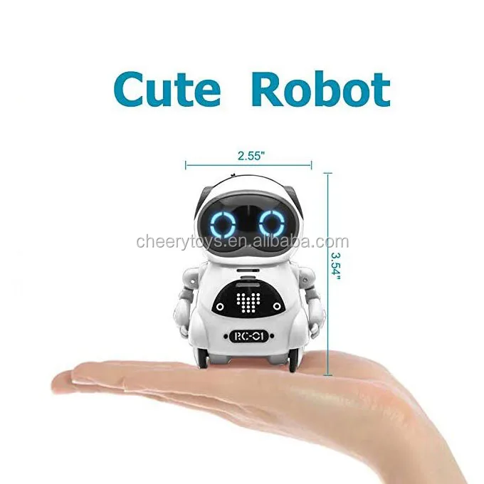 Cute Pocket Robot Toys For Kids Educational Intelligent ...