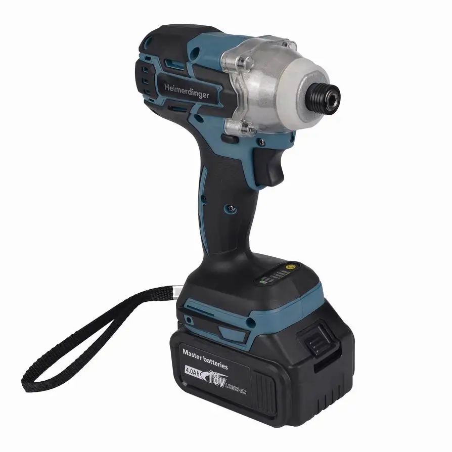 Electric Rechargeable Cordless And Brushless Impact Driver Drill With