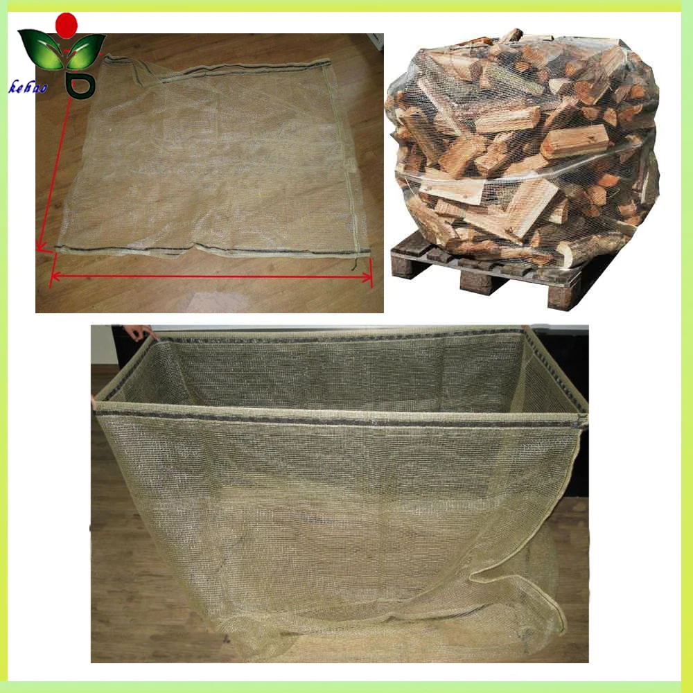 large mesh firewood bags