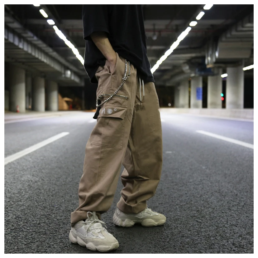 mens baggy cargo trousers