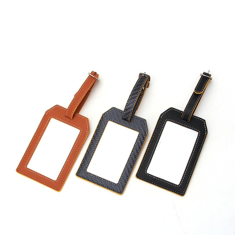 pu luggage tag