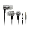 In-Ear Headphones Wired Earphones with Mic 3.5mm Metal Best Wired Bass Stereo Headsed